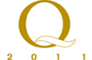 Logo, calidad gestión Q oro