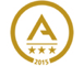 Logo, reconocimiento oro gestión avanzada