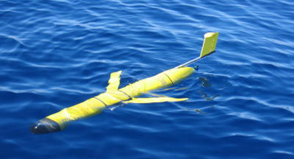 glider para conocer la columna de agua del golfo de Bizkaia