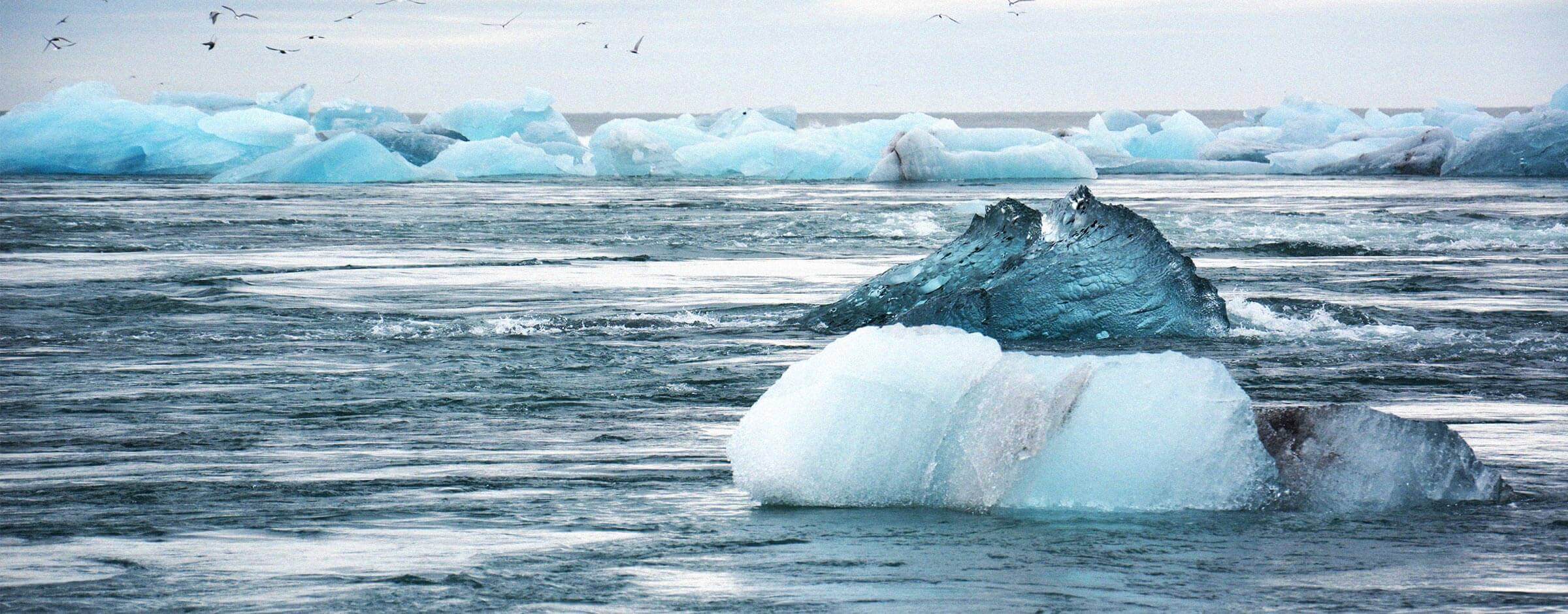 hielo-glaciar-accion-por-el-clima-azti investigamos para conocer los efectos del cambio climático en el océano, la costa y los recursos marinos