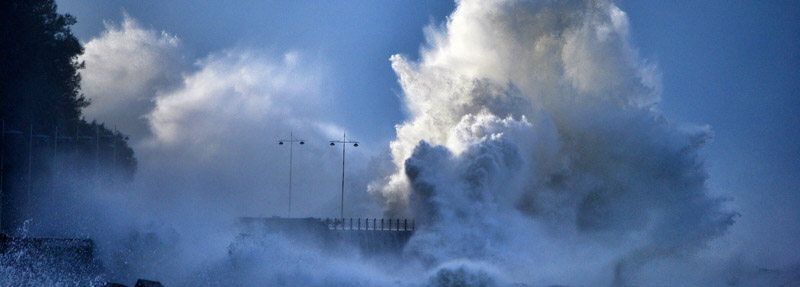 Temporales debido al cambio climático