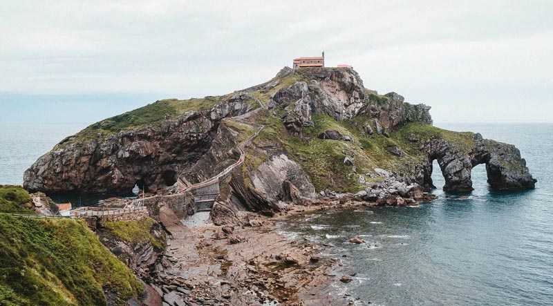 san juan de gaztelugatxe. Gestion ambiental