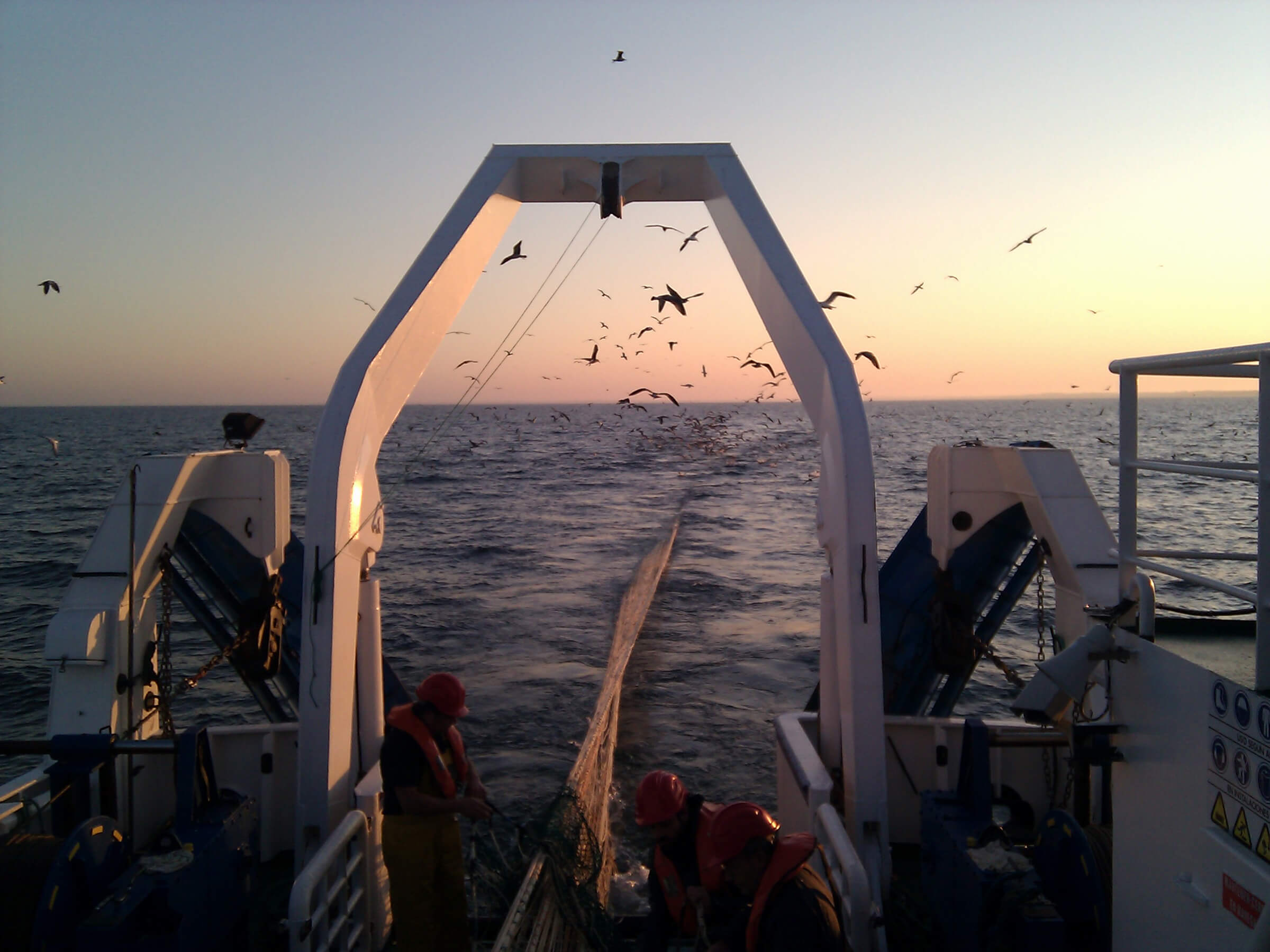 barco de pesca de arrastre