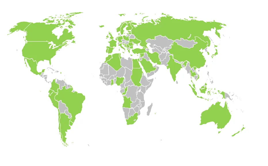 paises que usan ambi para la evaluaci&oacute;n del medio marino.